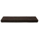  Selvklebende trappematter 30 stk mørkebrun 65x21x4 cm 8721288458162