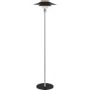 Halo Design - RIVOLI gulvlampe Ø40 sort/krom