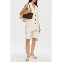 Anine Bing Dame Shorts Beige M,