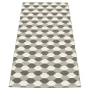 Pappelina Dana matte 70x160 cm warm grey / charcoal / vanilla