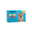 Smaak våtfôr Cat Kitten Våtfôr til Kattunger 12x100 g