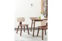 Matsalsstol Beliani Lucinda set om 2 Beige-Ljust Trä NO_BRAND Ljusbeige VALUE_MISSING_2 -