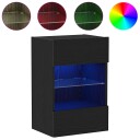  TV skap Svart 40 x 30 x 60.5 cm Konstruert tre
