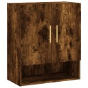  Veggskap røkt eik 60x31x70 cm konstruert tre 8720845947385
