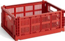 HAY Colour Crate M 26,5 x 34,5 cm Rød