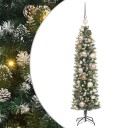  Kunstig Slankt Jule Tre grønn 120 cm PVC og Metall og Plast