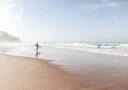 Sunshine Beach Surfer Plakat Plakat / 40x50cm
