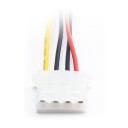 Eletra SATA 15P Hann – Molex 4P Hunn 10Cm strømkabel