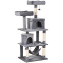 Klatretre For Katt Med Grotte Og Sisal 145 cm