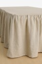 Ellos Home   Sengekappe Candice i vasket lin 52 cm   Natur
