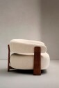 Kave Home   Granite lenestol i chenille   Beige