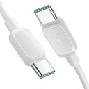 Joyroom Usb-c-kabel 60 W 1,2 M Hvit