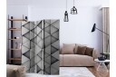 Romdeler - Grey Triangles 135x172 - Artgeist sp. z o. o.