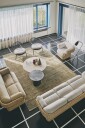 Gubi Epic sofabord White, Ø 110