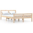 vidaXL Sengeramme heltre 150x200 cm 5FT King Size