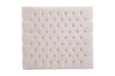 Sengegavl Estelle 120 cm Fløyel   Beige