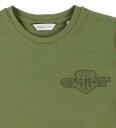 GANT T skjorte   Tonal   Vasket Olive   GANT   16 år 176   T skjorte   Grønn