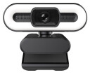 Manta W183 Webkamera 1080p 2K USB Innebygd mikrofon Svart