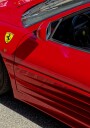 Red Sports Car Side Plakat / 21x30