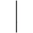vidaXL Sengegavl i metall svart 75 cm