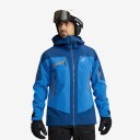 Revolutionrace Atlas 3L Ski Jacket Herre Imperial Blue/Blue Opal XS Skalljakke Turjakke & Vindjakke