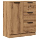  Skjenk artisan eik 60x30x70 cm konstruert tre