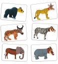 Djeco Anijumble Kortspill