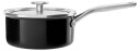 KitchenAid Cookware Collection Kasserolle med lokk, Svart 16 cm