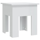 vidaXL Salongbord høyglans hvit 40x40x42 cm konstruert tre