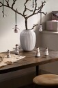 Kähler Hammershøi Christmas snøgutt 9 cm hvit m/ dekor