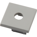 Ansell Lighting endestykke med hull 15x56,2 mm aluminium