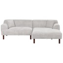 Hjørnesofa Holt   Grå brun/Polyester