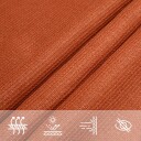 vidaXL Solseil 160 g/m² oransje 2,5x3,5 m HDPE