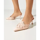 Manolo Blahnik Dame Sko Rosa 39 1/2 EU,