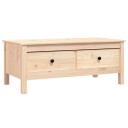 vidaXL Salongbord 100x50x40 cm heltre furu