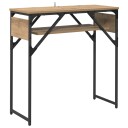  Konsollbord Artisan Eik 75x30x75cm Konstruert tre