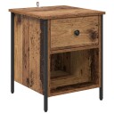  Nattbordskap Gammelt tre 40 x 42 x 50 cm Konstruert tre