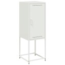  Highboard hvit 36x39x107 cm stål