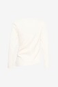 My Essential Wardrobe   Kardigan MWHelle Asymmetric Blouse   Hvit