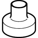 Geberit Reducer pe-hd d63/40 concentric