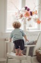 Fliink Vira Shorts Insignia Blue Sandshell (122 / 7 år)
