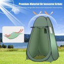 Cwy strandtelt Stranddusj telt stelletelt toalett telt sidetelt stort telt hytte folding grønn