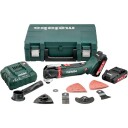 Metabo Multikutter Mt 18 LTX 2X2,0Ah 18 volt, komplett sett