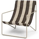 Ferm Living Desert Lounge Lenestol Cashmere/Off-white/Chocolate