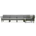 Nardi Maximo 5 hjørnesofa Cactus   Lava