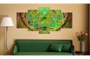 Bilde Mandala Green Energy 100x50 Artgeist sp. z o. o.