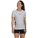adidas Terrex Parley Agravic Pro Trail Løpe T skjorte Dame Hvit XL