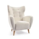 Kave Home Patio Lenestol Hvit