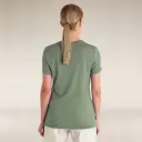 Icebreaker Women Merino 150 Tech Lite Iii Ss Tee Lichen M