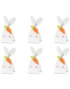 6 stk Happy Bunny Godteposer